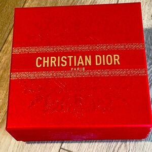 Red Christian Dior Box